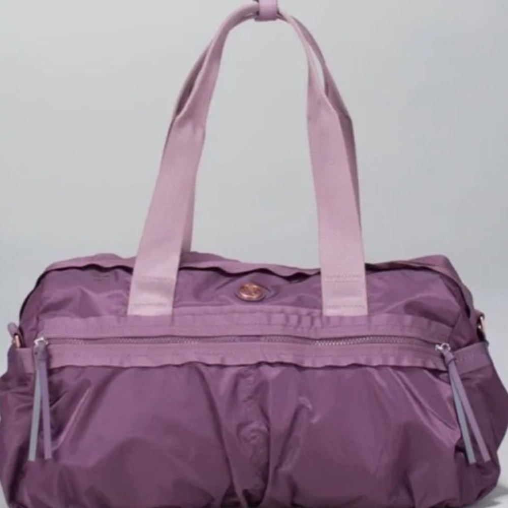 Lululemon Purple Duffle Bag
